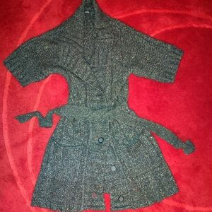 Express Multicolor Knit Cardigan Sz L